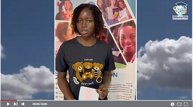 Témoignage Diodio SECK SEN ORIENTATION